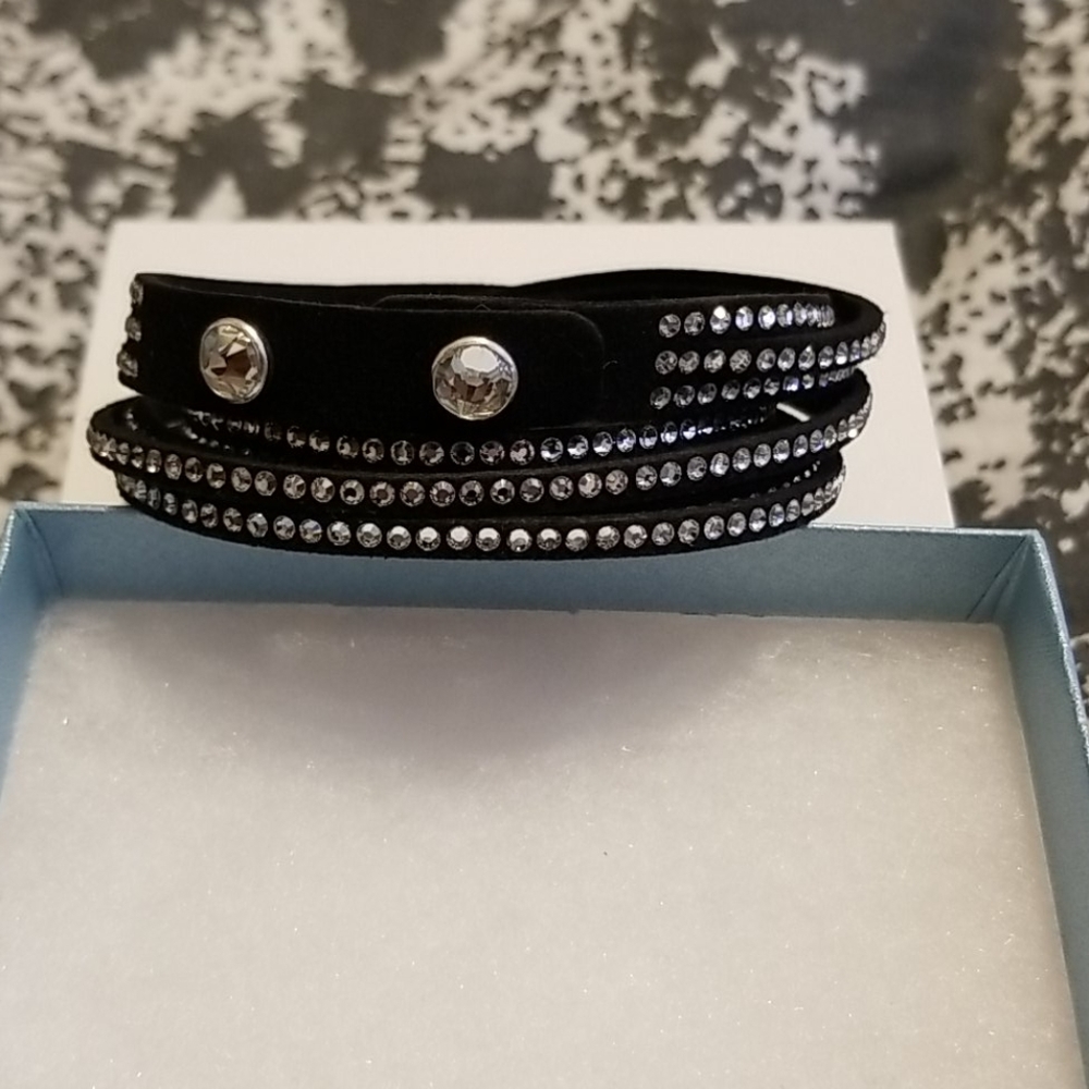 Touchstone Crystal Star Wrap Bracelet